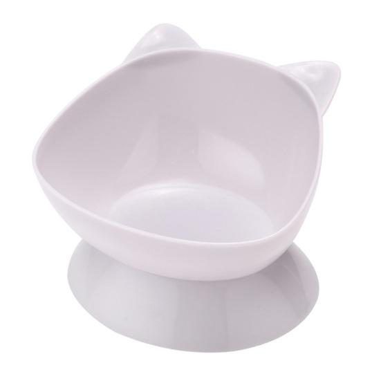 Миска для кошек со съемным эргономичным основанием, устойчивая к проливам, чистая, легко загрязняющаяся, миска для питья с защитой горлышка для корма для кошек