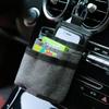 Органайзер-бокс для хранения в автомобиле Сумка из Оксфорда Подвесной держатель Вентиляционное отверстие для хранения Карман для телефона в автомобиле Сумка-ведро Автомобильные аксессуары