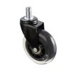 Office Chair Wheels, Set of 5, 3 inch Caster Wheels Replacement for Hardwood Floors and Carpet, Heavy Duty Computer Gaming Desk Casters with 130 lbs