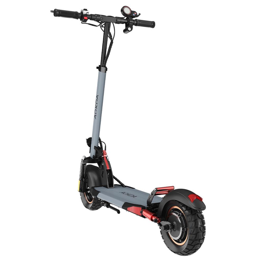 PHNHOLUN A1 Electric Scooter for Adults 250W Motor 48V17AH Battery E-Scooter 10 Inch Inflatable Tire E-Foldabe Scooter