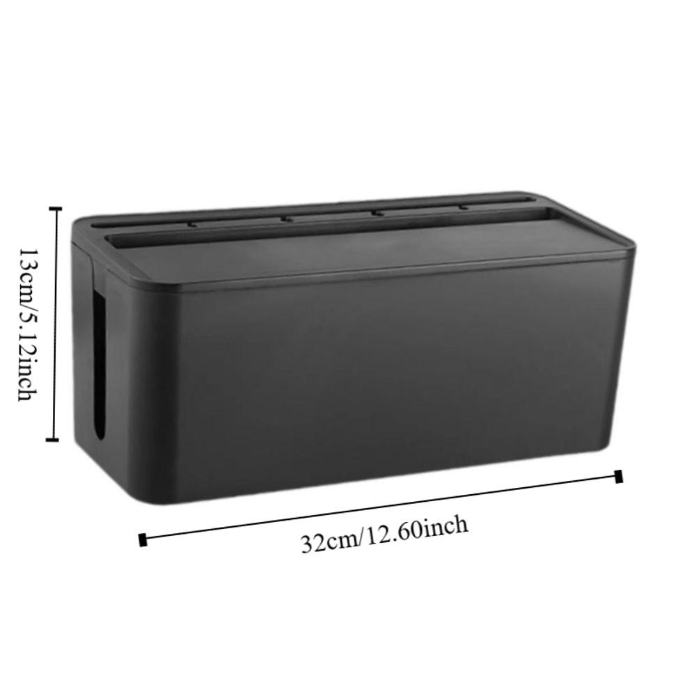 Пластиковый бытовой органайзер для кабелей, ящик для хранения, чехол для сетевого шнура, зарядное устройство