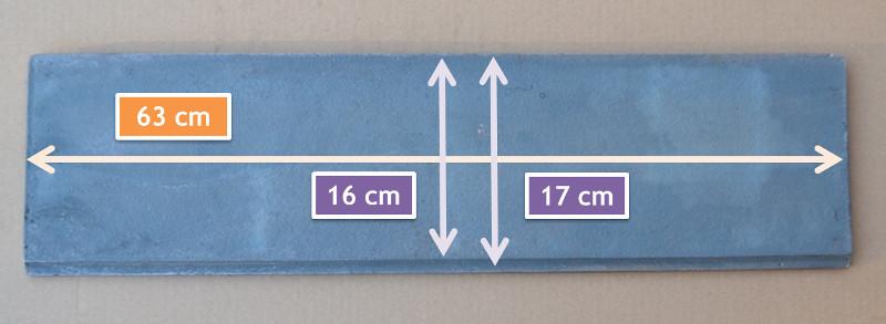 Zag39 - 63 X 16 Cm