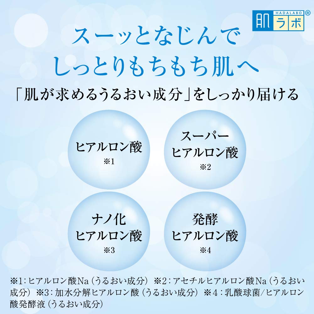 Hada Labo Gokujyun Гиалуроновый лосьон-рефилл x Саше Gokujyun (140 мл 2) +