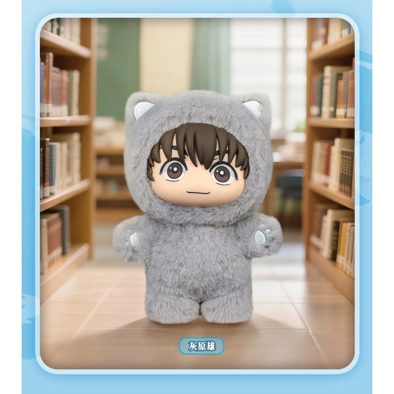 BANDAI Магическая битва Вторая серия «Рай для кошек» Коллекционная коробка Милый плюшевый кулон Аниме Периферия Подарок-сюрприз