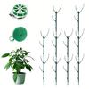 3/5/10Pcs/Set Monstera Plant Support Stake Stackable Garden Plant Support Pole Indoor Outdoor Tall Potted Climbing Plant Holder Stick Moss Pole