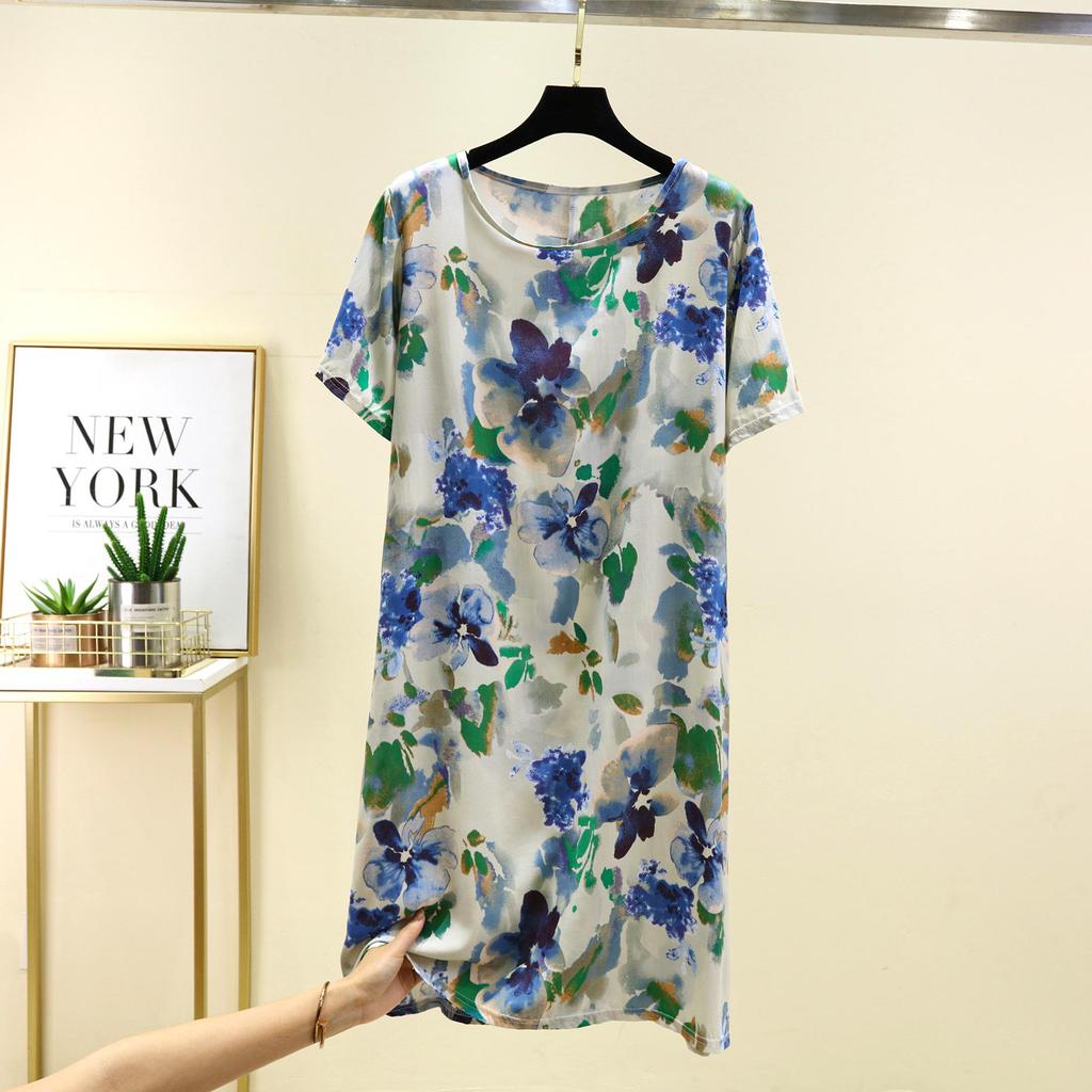 Женское летнее платье миди с цветочным принтом: Идеально для прохладной весны и отпускной одежды