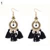 Women Vintage Boho Tassels Pendant Drop Dangle Hook Earrings Eardrop Jewelry