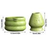 Ceramic Matcha Bowl Smooth Tea Salad Soup Bowl Portable Tea Ceremony Tool  for Tea Set Accessories