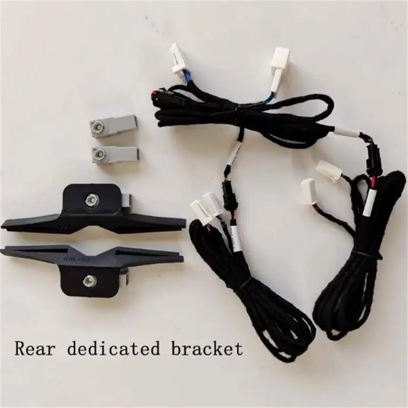 4PCS LED Foot Light Ambient Light Decorative Light Special Atmosphere Lamp Ice Blue For Toyota corolla altis/cross -2024