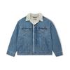 Levis FW22 Solid Color Button-Down Long Sleeve Denim Jacket Men Jackets Blue A3180-0000