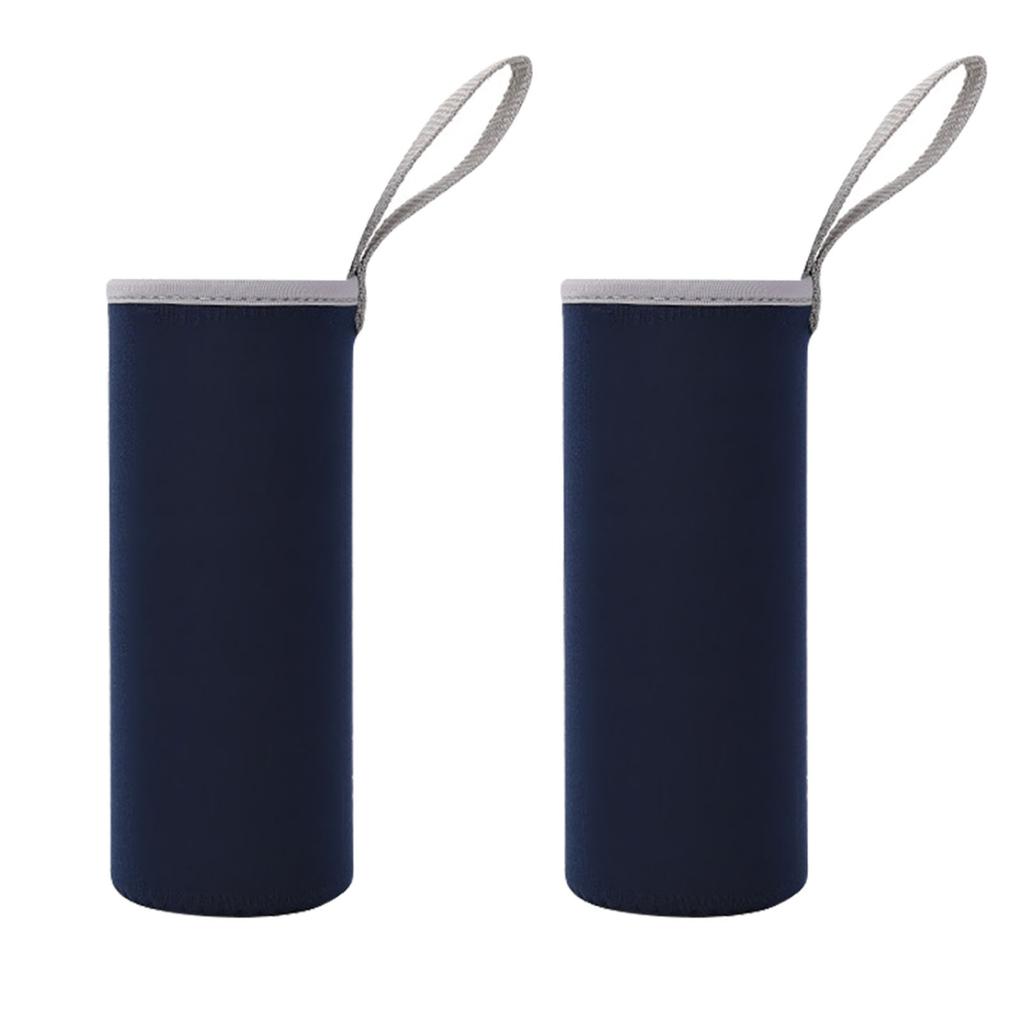 2 Pack Water Bottle Cover, 550ml Neoprene Insulator Cooler Water Bottle Cover Water Bottle Sleeve Holder