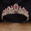 Барочные великолепные хрустальные свадебные тиары королевская королева невеста корона украшения для волос принцесса выпускной свадебный головной убор аксессуары