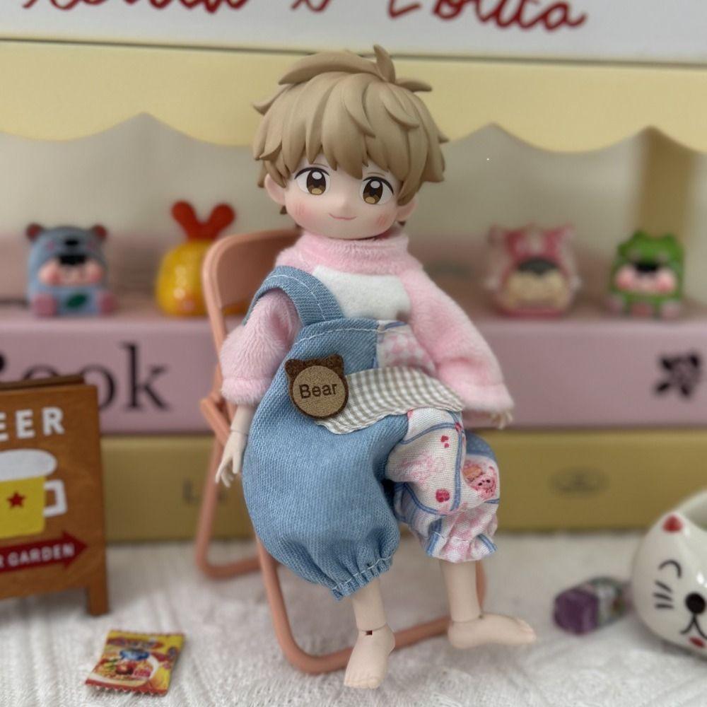 Dress Up Doll Elegant Dresses Casual Wears 1/12 BJD Clothes Doll Princess Clothes Dollhouse Toys