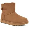UGG Slip-On Round Toe Short Snow Boots Unisex Boots Chestnut 1166776-CHE