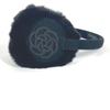 CHANEL ear warmers Camellia Stone CC CC Mark Logo Muffler Accessories Earmuff