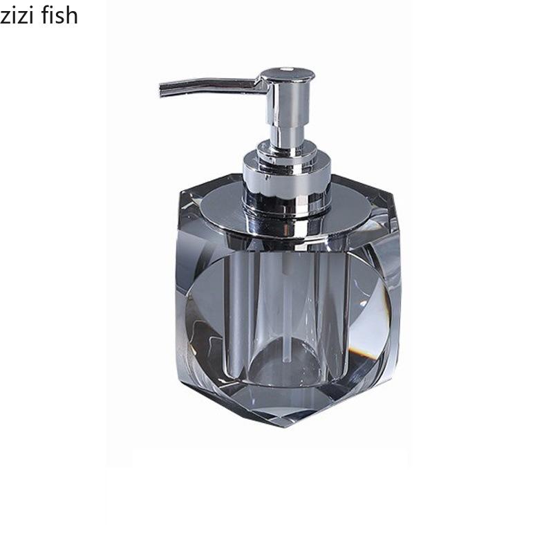 Флакон Crystal Lotion Распределительная бутылка для продуктов для ванной комнаты Флаконы с дезинфицирующим средством для рук Бутылки с шампунем и гелем для душа Дозатор для мыла