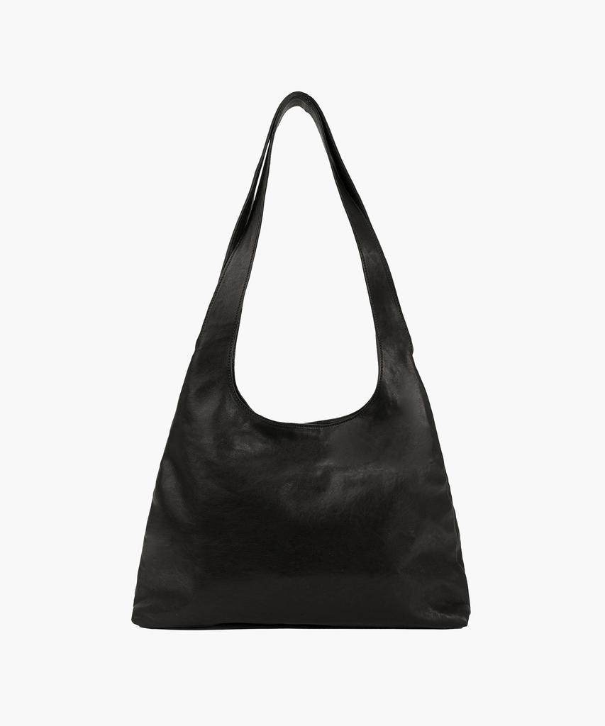 Margesherwood Halter Hobo Large_Black Washed Nappa