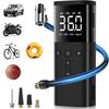 Wireless Car Air Pump Portable Air Compressor for Car Motorcycles Bicycle Electric Digital Display Tire Inflator Car Accessories