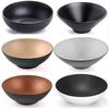 Japanese Style Black Frosted Melamine Ramen Bowl