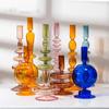 Flowers Wedding Party Glass Bookshelf Decoration Table Ornaments Vase Candle Holders Candlesticks