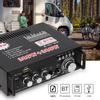 12 В/220 В мини 2-канальный ЖК-дисплей HIFI аудио стерео усилитель мощности BT FM-радио портативный автомобильный дом 600 Вт