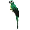 1PC Handmade Simulation Parrot Colorful Feather Foam Artificial Parrot Imitation Bird Model Figurine Home Garden Bird Decoration