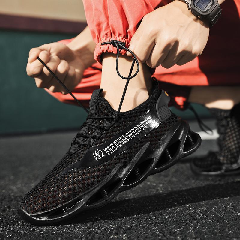 Модная летняя брендовая мужская обувь из дышащей сетки, легкая спортивная обувь для ходьбы, мужские теннисные кроссовки для бега на открытом воздухе, мужская обувь 2024