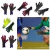1 Pair Rubber Kids Goalie Gloves Anti-Slip Goalkeeper Gloves Latex Goalkeeper Gloves   Play Football