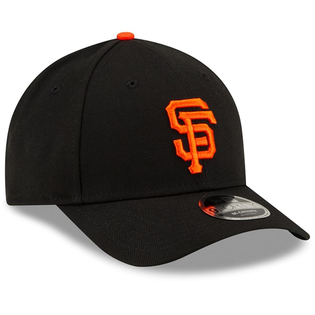 New Era Кепка San Francisco Giants MLB 9Forty M с регулируемым верхом, унисекс, Tara, один размер, черная, Unica, черная,