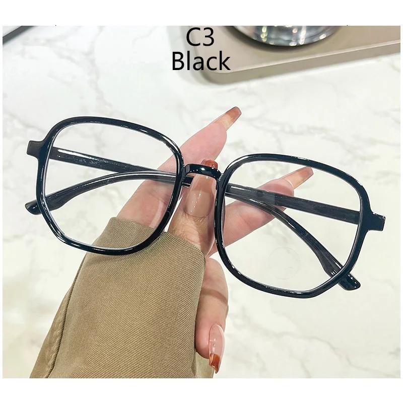 New Irregular Anti Blue Light Glasses Women'S Candy Flat Lens Ins Shades Large Frame Flat Lens