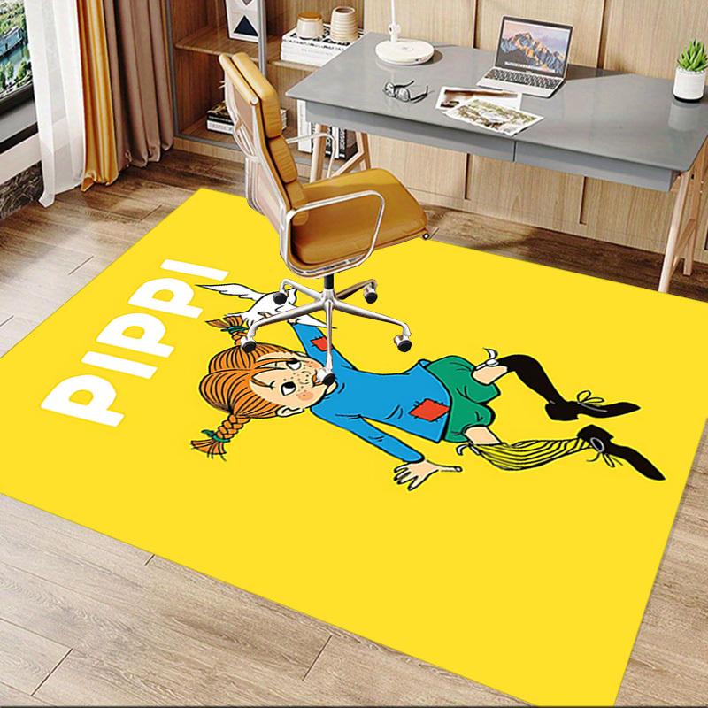 1PC PIPPI LIVING UPON THE RoOF Extra Large Non Slip Floor carpet, Office, family, bedroom, Studio Large Area Rug Indoor Rugs