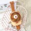 3 Speeds Portable Cute Watch Fan Summer Watch Small Fan Capybara Electric Fan  Children