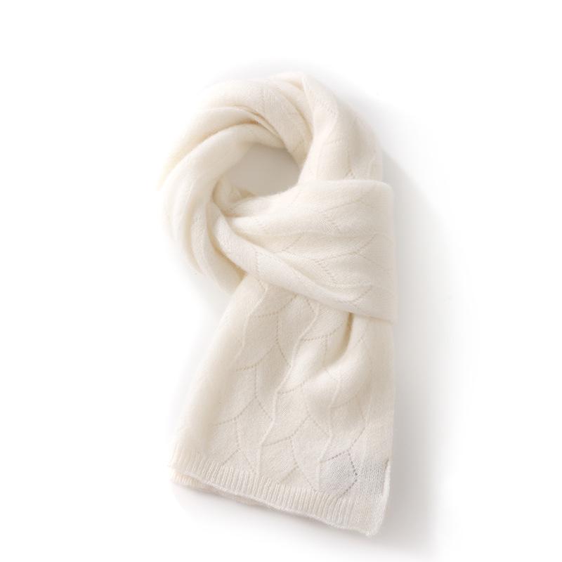 Женский вязаный шарф из козьего кашемира - Осенний/Зимний шарф-снуд