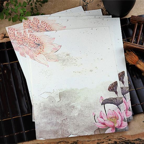 8Pcs Party Letter Paper Set Канцелярские принадлежности Школьный офисный блокнот для рисования Эскизный блокнот Канцелярские принадлежности