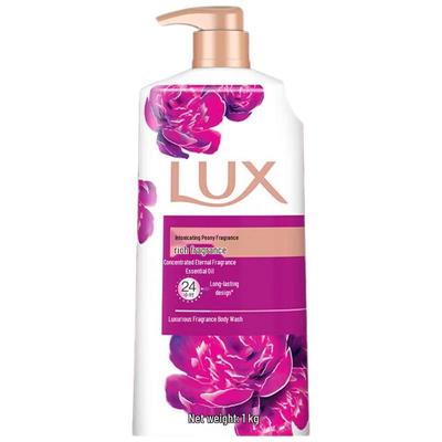 Гель для душа Lux с ароматом пиона, стойкий аромат