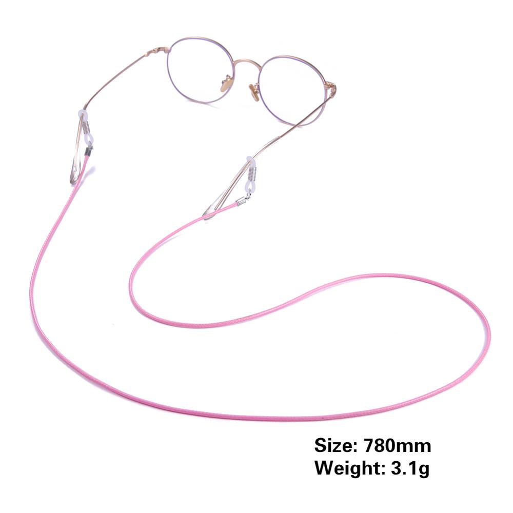 78CM Wax Cord Glasses Chain Lanyard Anti-slip Sunglasses Chains Strap Eyewear Eyeglasses Rope for Women Men