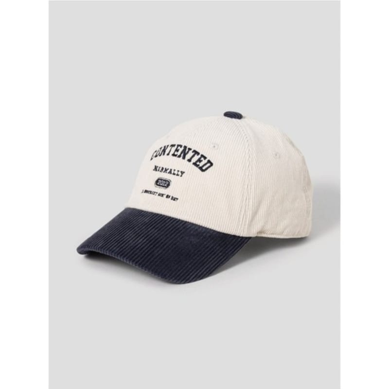 8SECONDS Corduroy Two-Tone Ball Cap Navy (19588BWY5R)