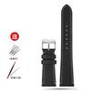 For Tudor 1958 Biwan M79250BA M79250 79363 Genuine Leather Watch Band Cowhide Chain Strap Folding Clasp 20mm 22mm Brown Black