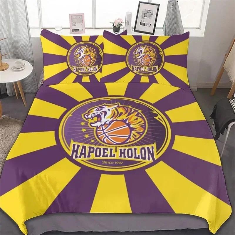 3D Printed Hapoel Holon All Season Duvet Cover Bedding Comforter sets Soft Quilt Cover and Pillowcases Single Double Queen King