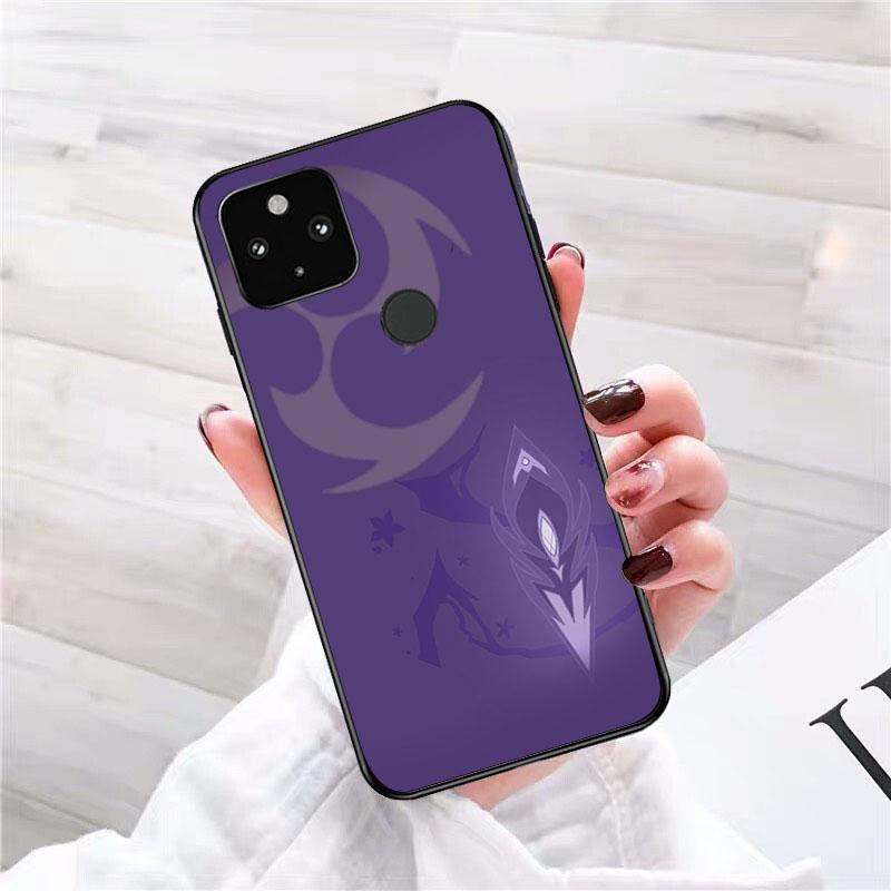 Чехол для телефона Genshin Impact с визитной карточкой для Google Pixel 7 Pro 7 6A 6 Pro 5A 4A 3A Pixel 4 XL Pixel 5 6 4 3 XL 3A XL 2 XL