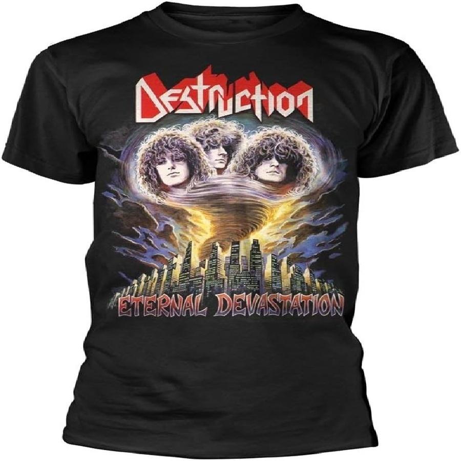 Мужская футболка Destruction Eternal Devastation Черная