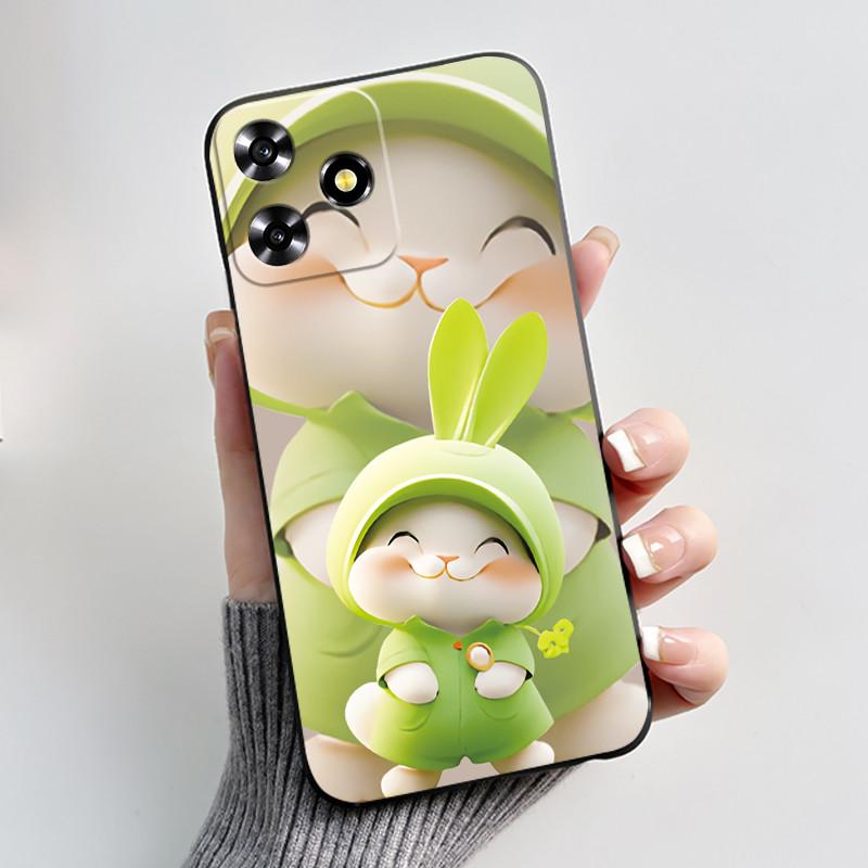 Мягкий чехол для ZTE Blade V50 Design / ZTE 8050 / Blade V50 Smart Чехол Роскошный Дракон Милый Крутой Для Мальчиков Девочек Чехол для Телефона Черная Крышка