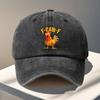 Смешная Бейсболка с Курицей Регулируемая Кепка Snapback с Графикой Курицы FCawF Легкая Дышащая для Улицы