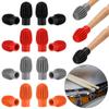 Drum Silent Practice Tips Silicone Stick Head Rubber Sleeve Drumstick Mute Damper Drum Stick Head