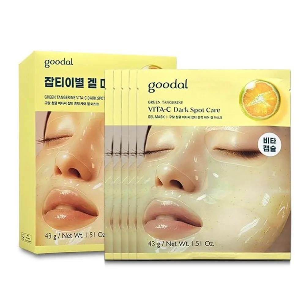 Goodal Green Tangerine Vita C Blemish and Spot Care Gel Mask (5 Sheets)