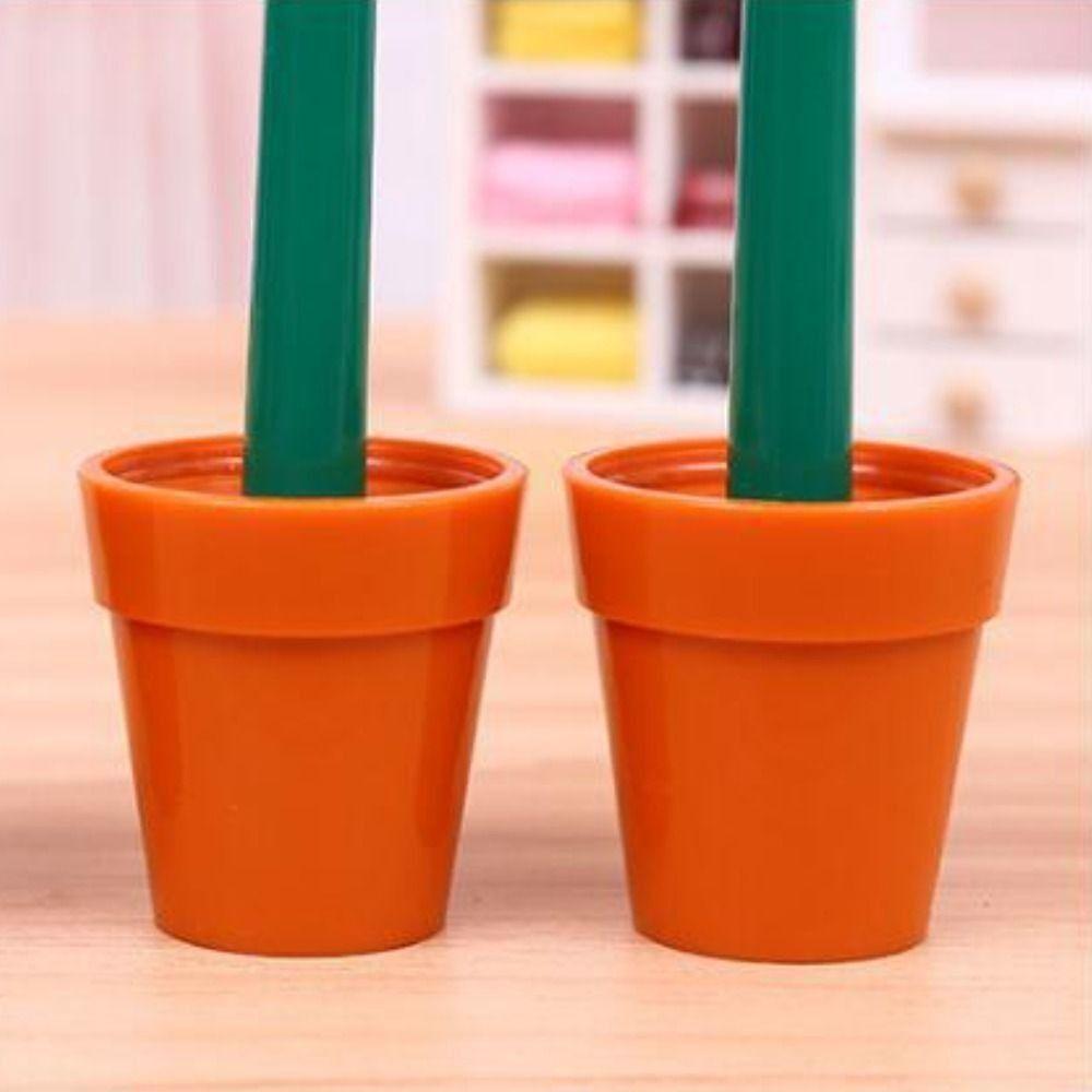 Plastic Writing Signing Pen Cartoon Sunflower Ballpoint Pen New Ballpoint Pen