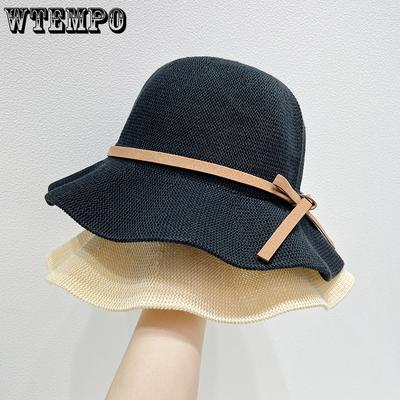Шляпа женская летняя солнцезащитная шляпа модная рыболовная шляпа элегантная темпераментная шляпа для отдыха и путешествий солнцезащитная шляпа