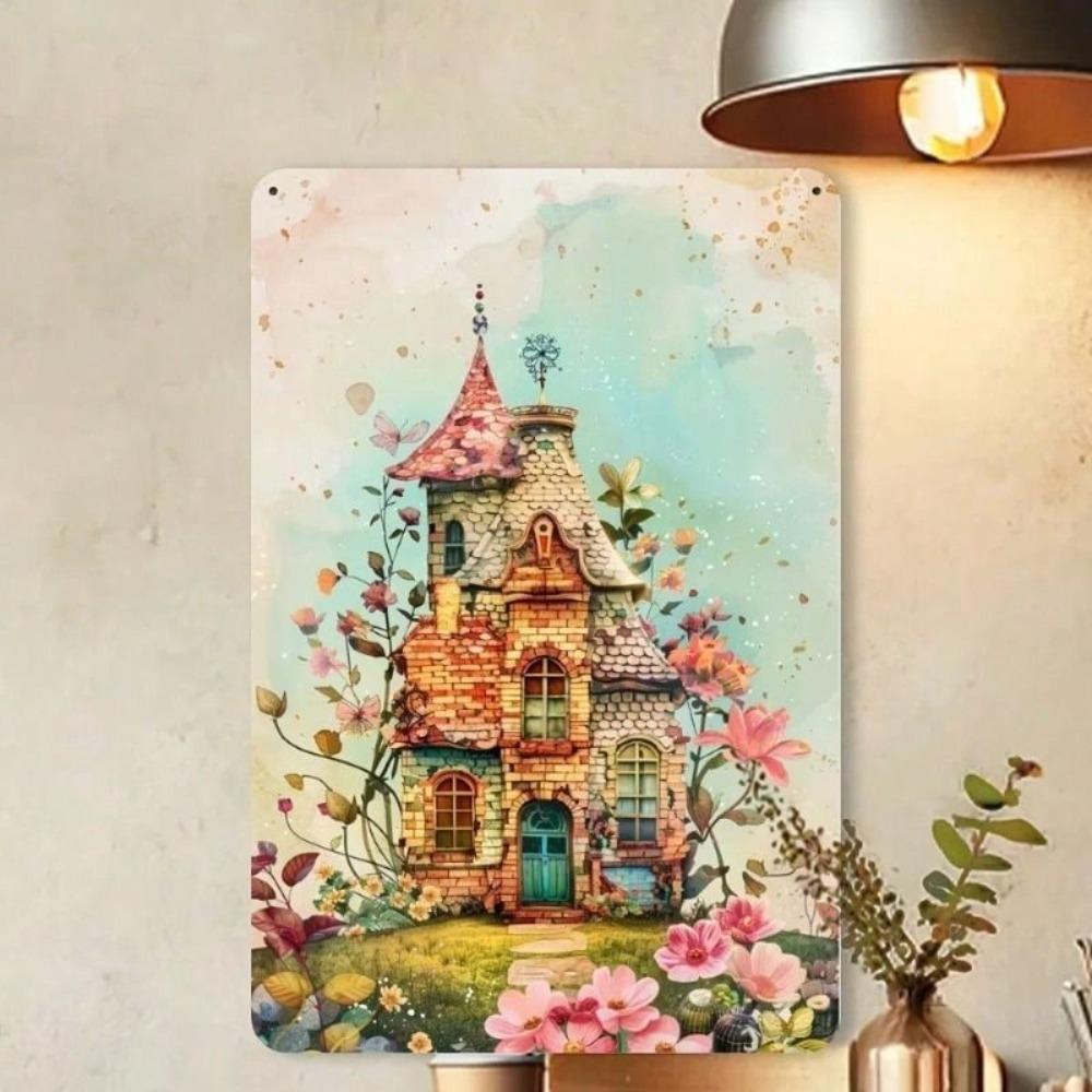 Винтажная жестяная табличка 8x12 дюймов, настенный декор для дома, патио, бара