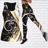 Snowflake Curve Print Yoga Outfit for Women Fashion Workout Leggings Fitness Sports Casual Yoga Pants