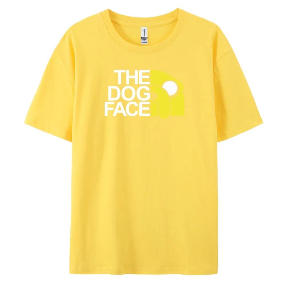 TheDogFace Stay Cool This Summer with Our Stylish and Comfortable Men's Short-Sleeve Printed Casual T-Shirt
